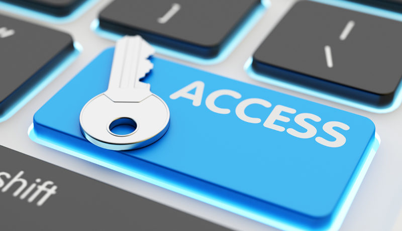Safety data access, computer network security, user account pass