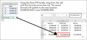 Microsoft Excel Auto Fill Formula