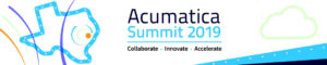 Acumatica Summit 2019 Banner