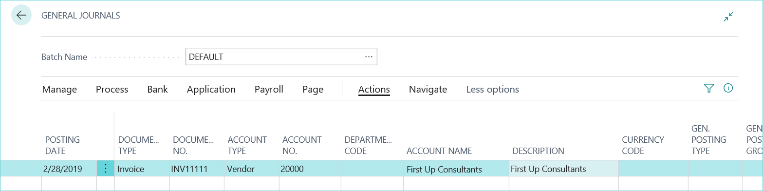 3 Methods to post a PI in Dynamics 365