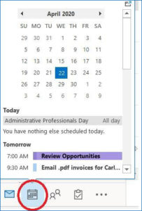 Outlook Calendar