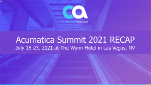 Acumatica Summit Recap 2021