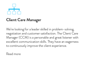 Crestwood Client Care Manager